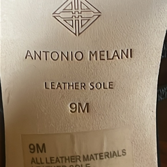 Antonio Melani Bree Tubular Leather Platform Sandals - Picture 8 of 9